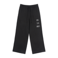 Unisex Fleece Straight-Leg Sweatpants