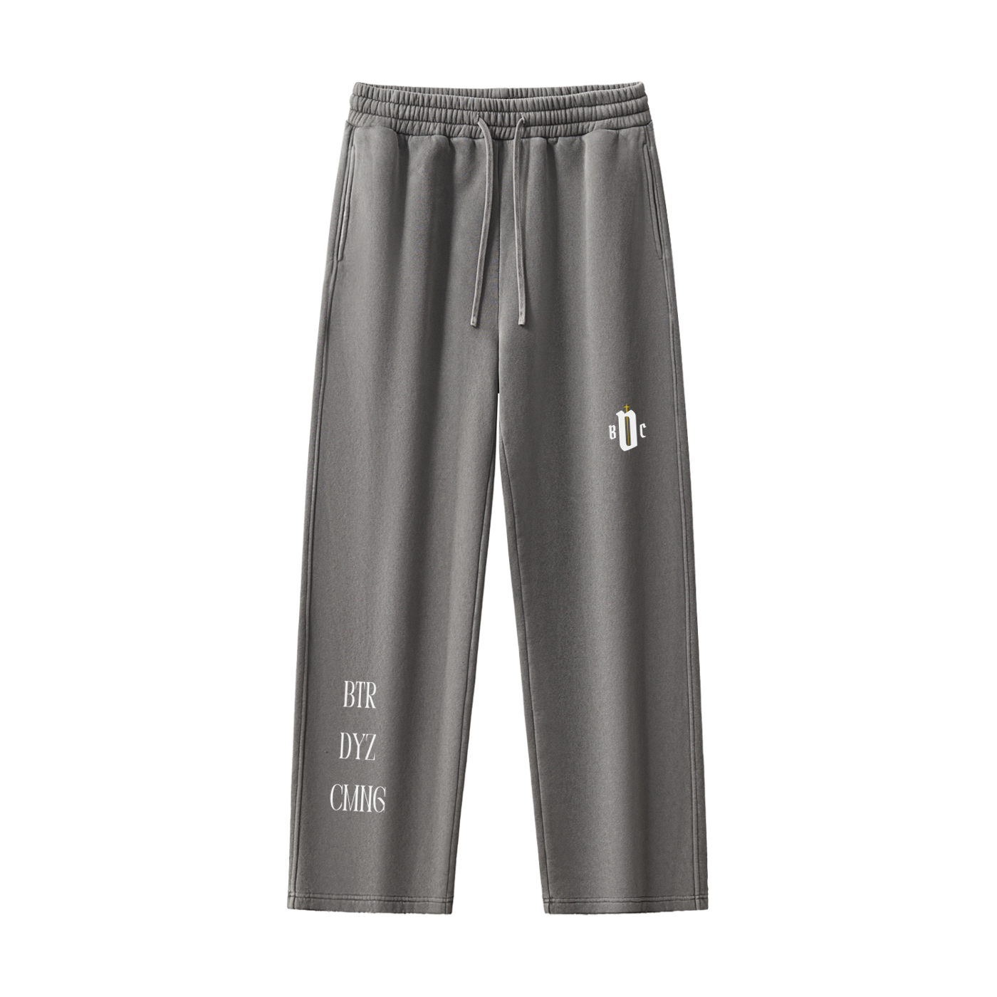 Unisex Frayed Fleece Sweatpants
