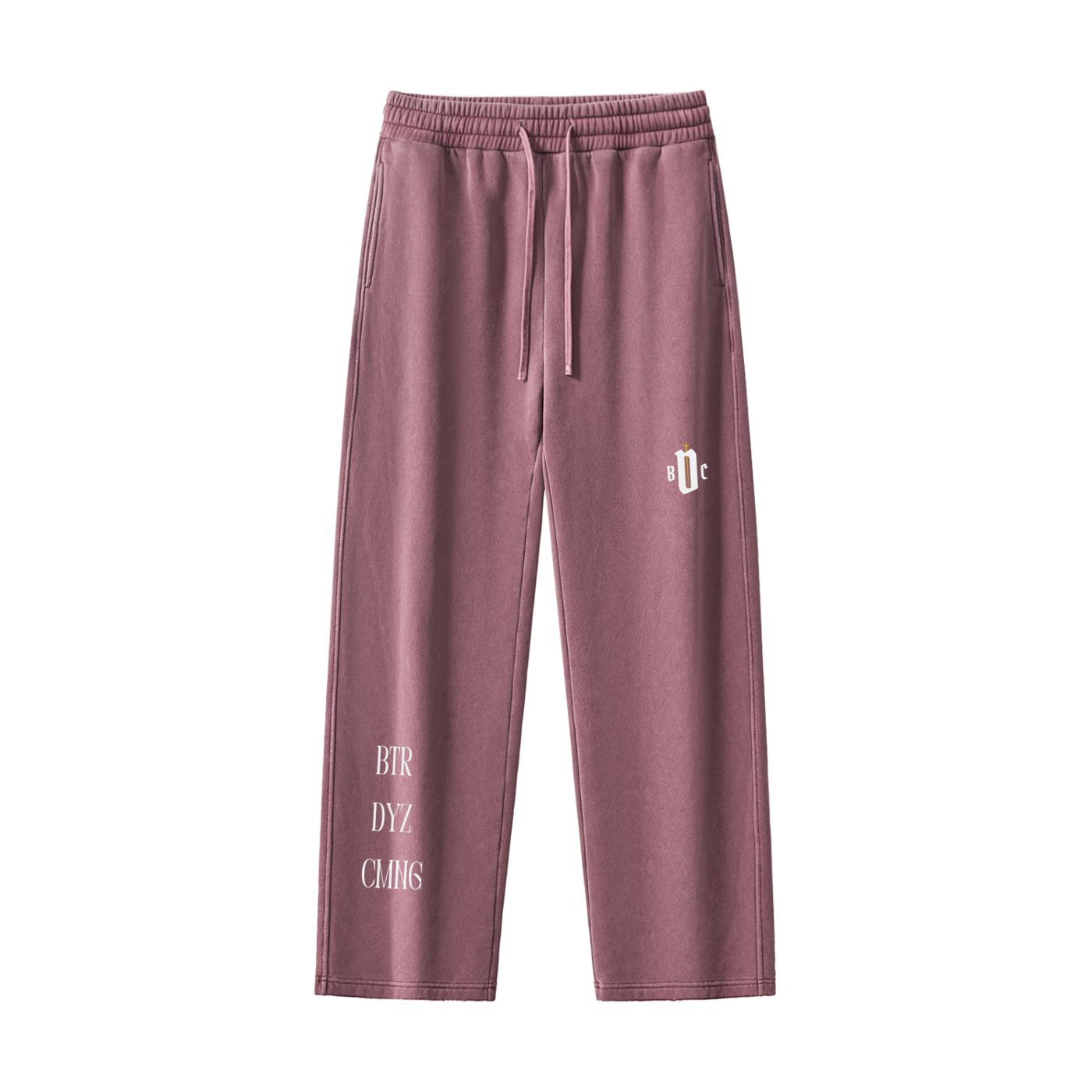Unisex Frayed Fleece Sweatpants