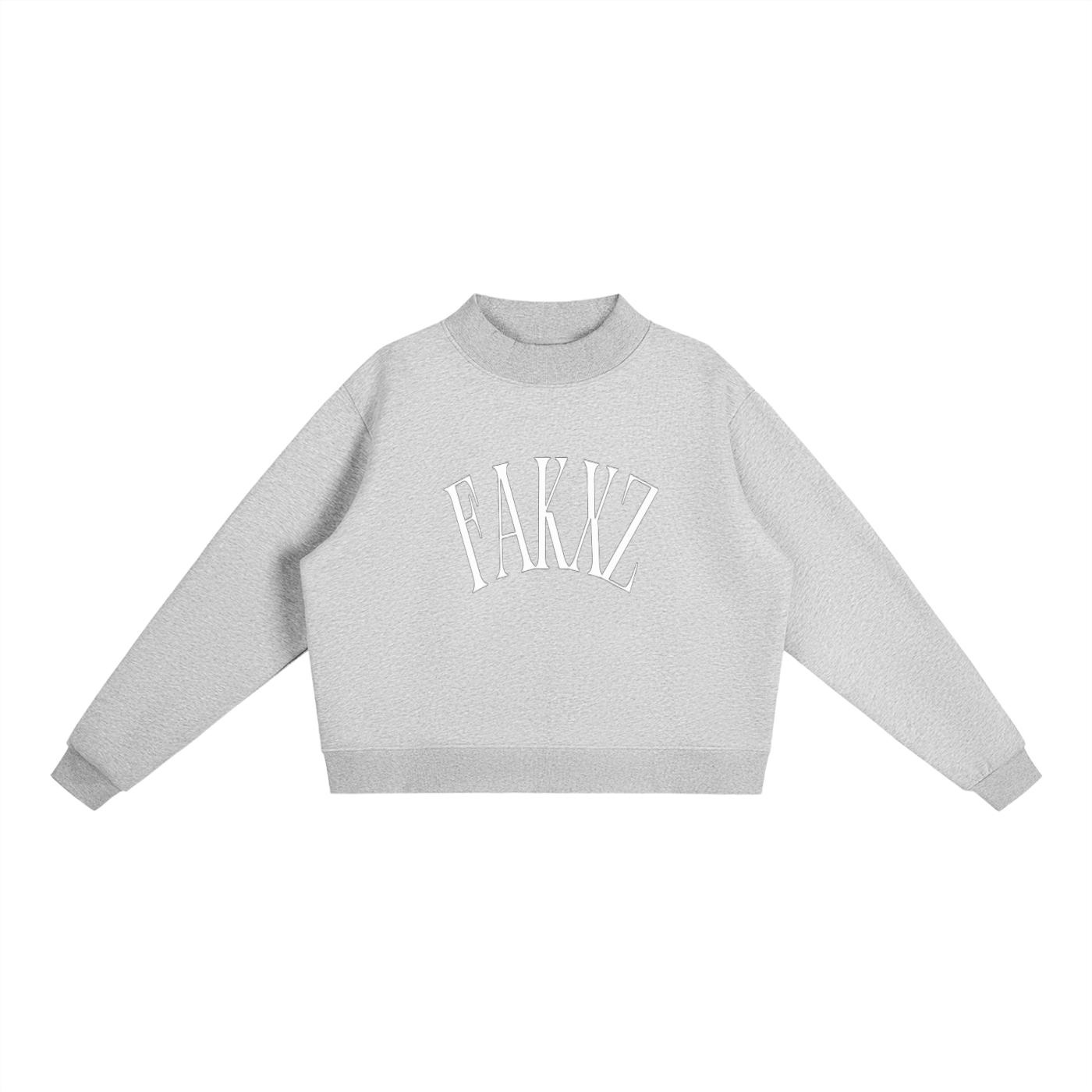 Women's Essential Mock-Neck Sweatshirt