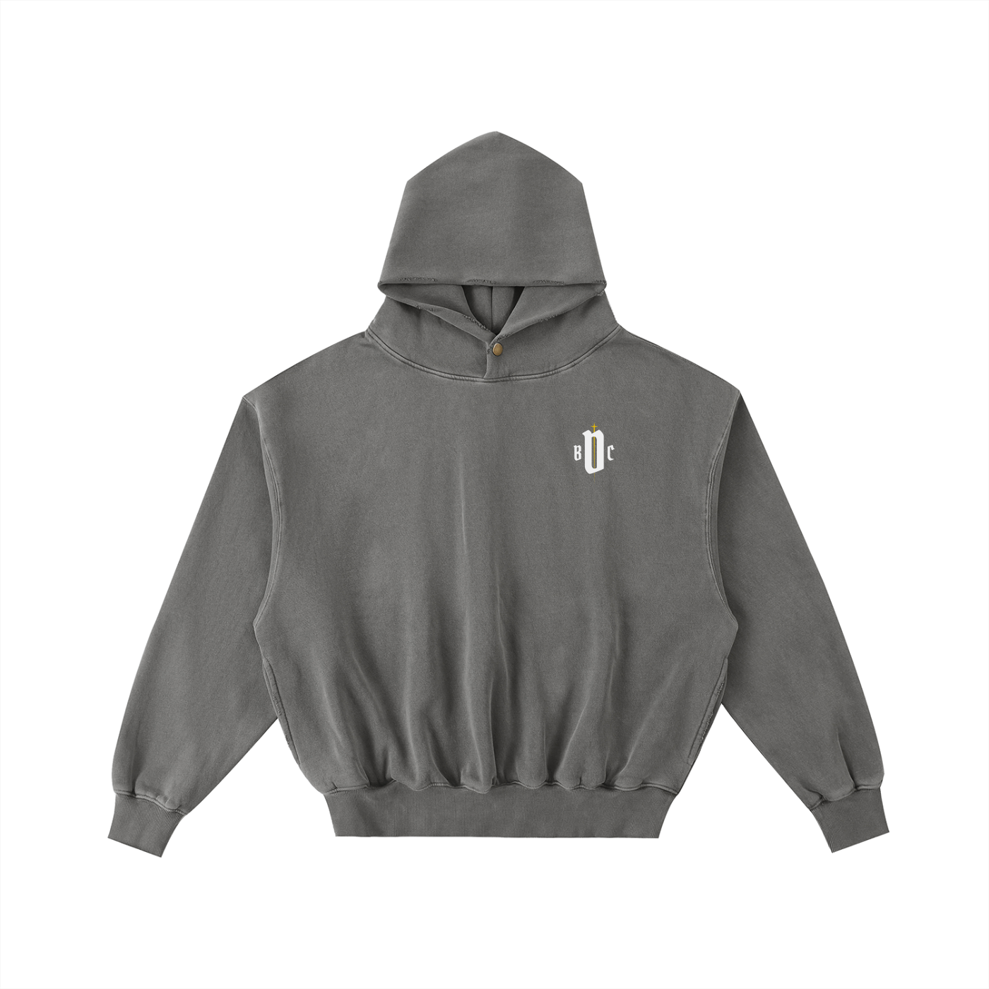 Unisex Frayed Fleece Hoodie