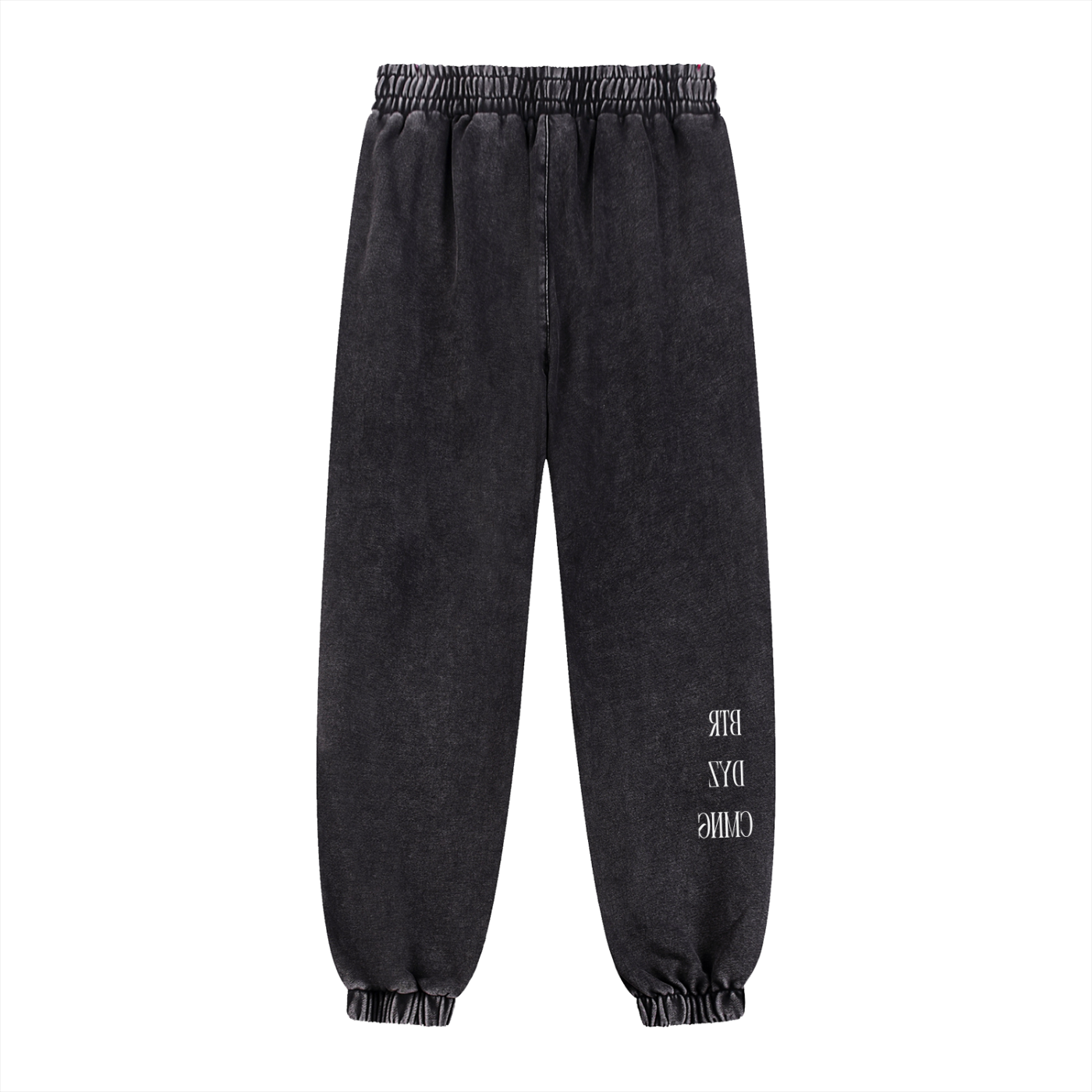 Unisex Snow Wash Jogged Sweatpants
