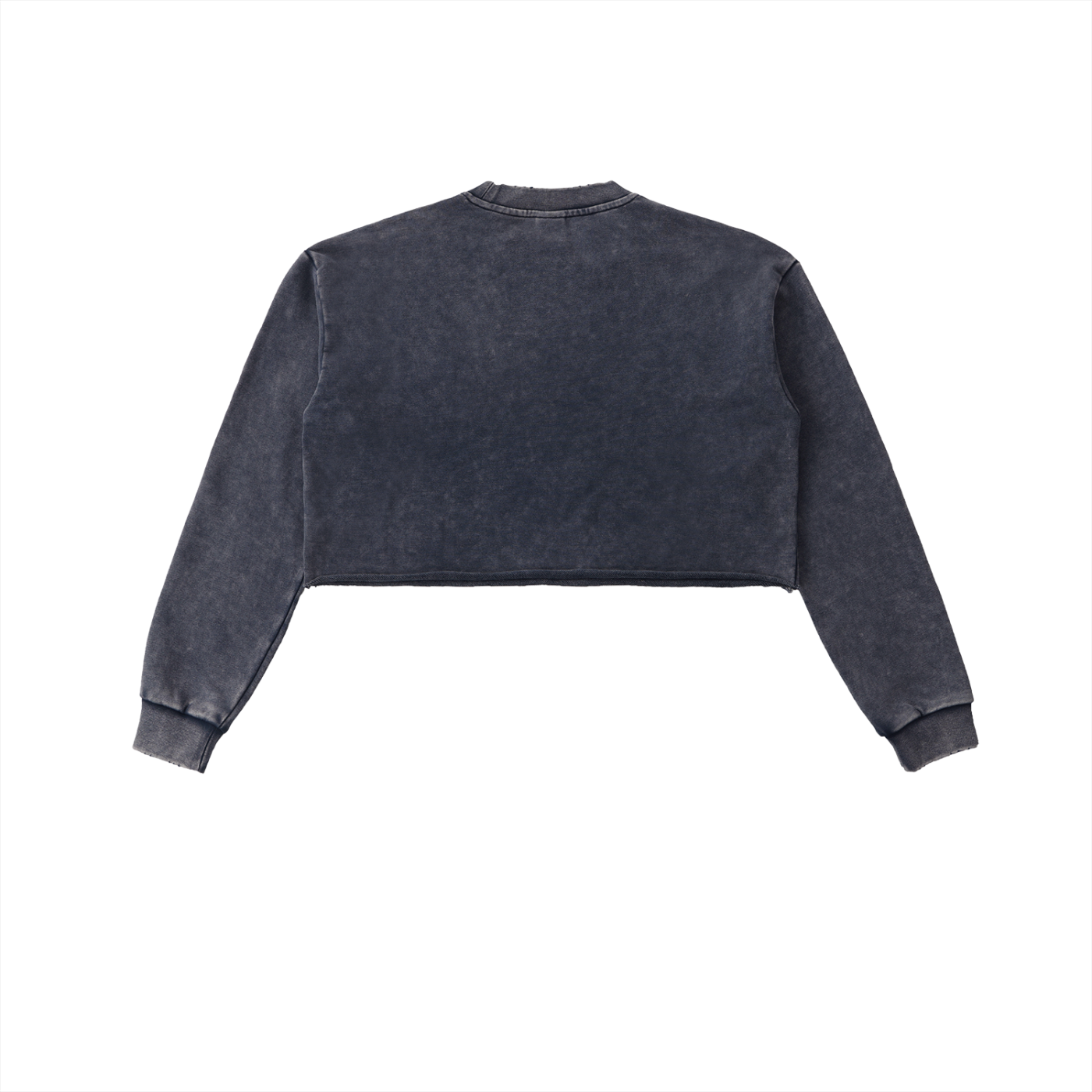 Women's Snow Washed Cropped Sweatshirt