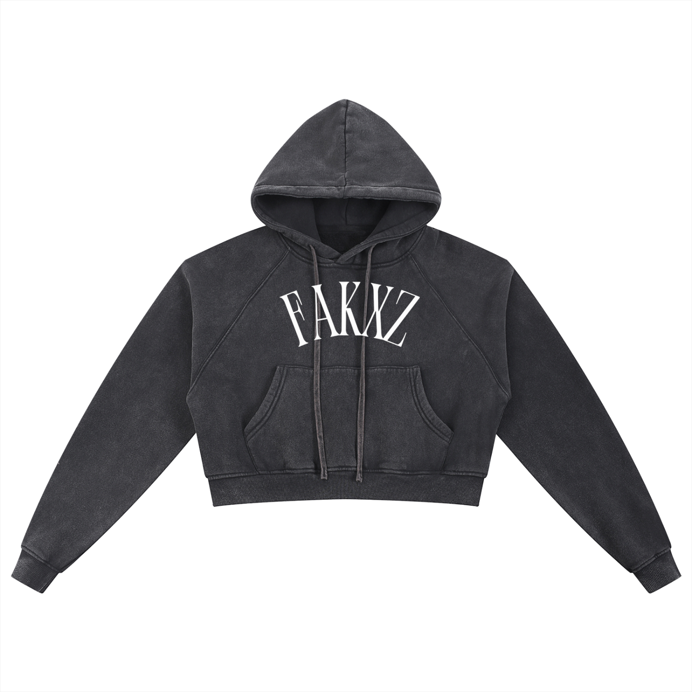 Women's Snow Washed Cropped Hoodie