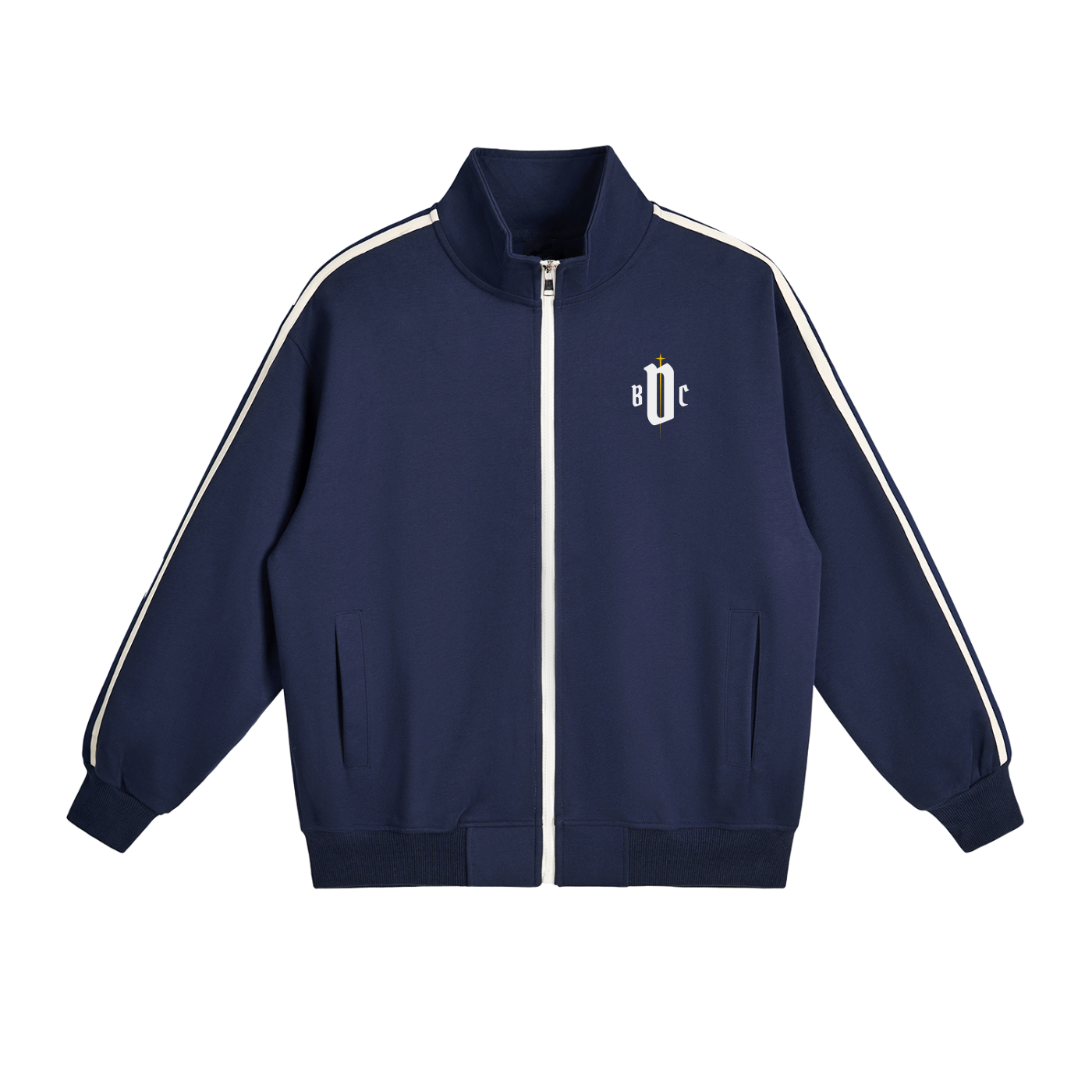 Unisex Contrast Side-Stripe Jacket