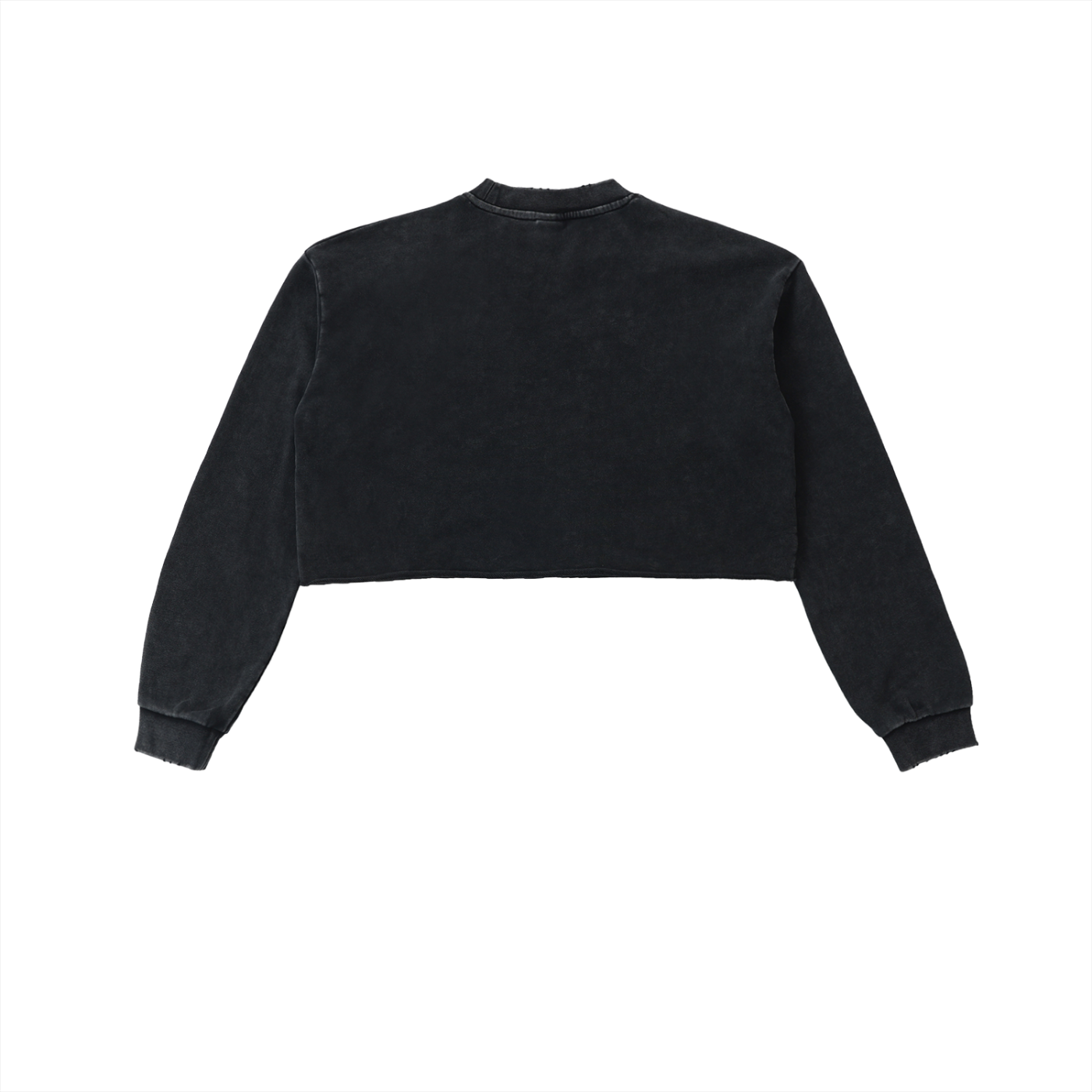 Women's Snow Washed Cropped Sweatshirt