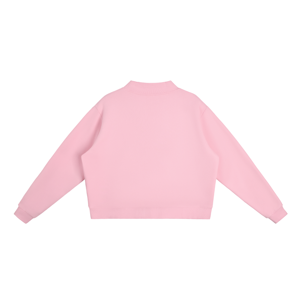 Women's Essential Mock-Neck Sweatshirt