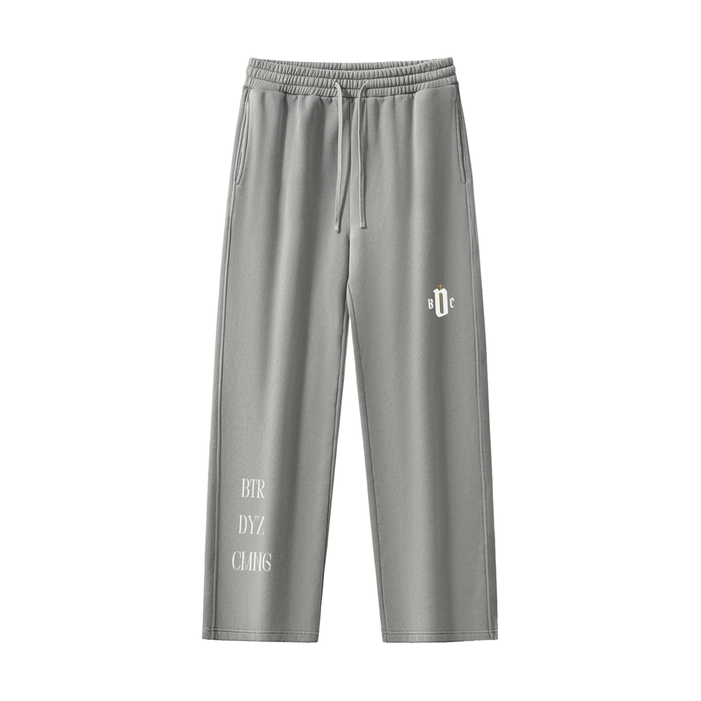 Unisex Frayed Fleece Sweatpants