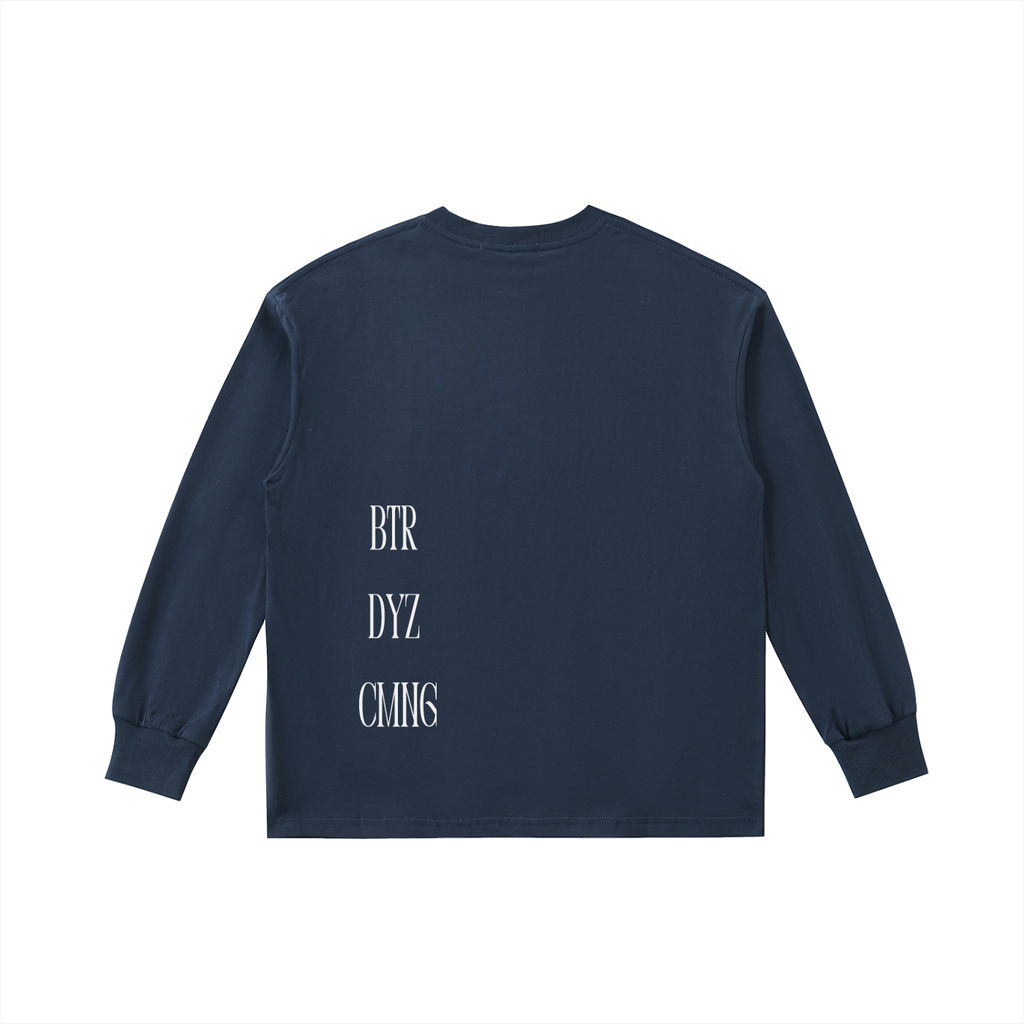 Kids' Quick-Dry Cotton Long-Sleeve Tee