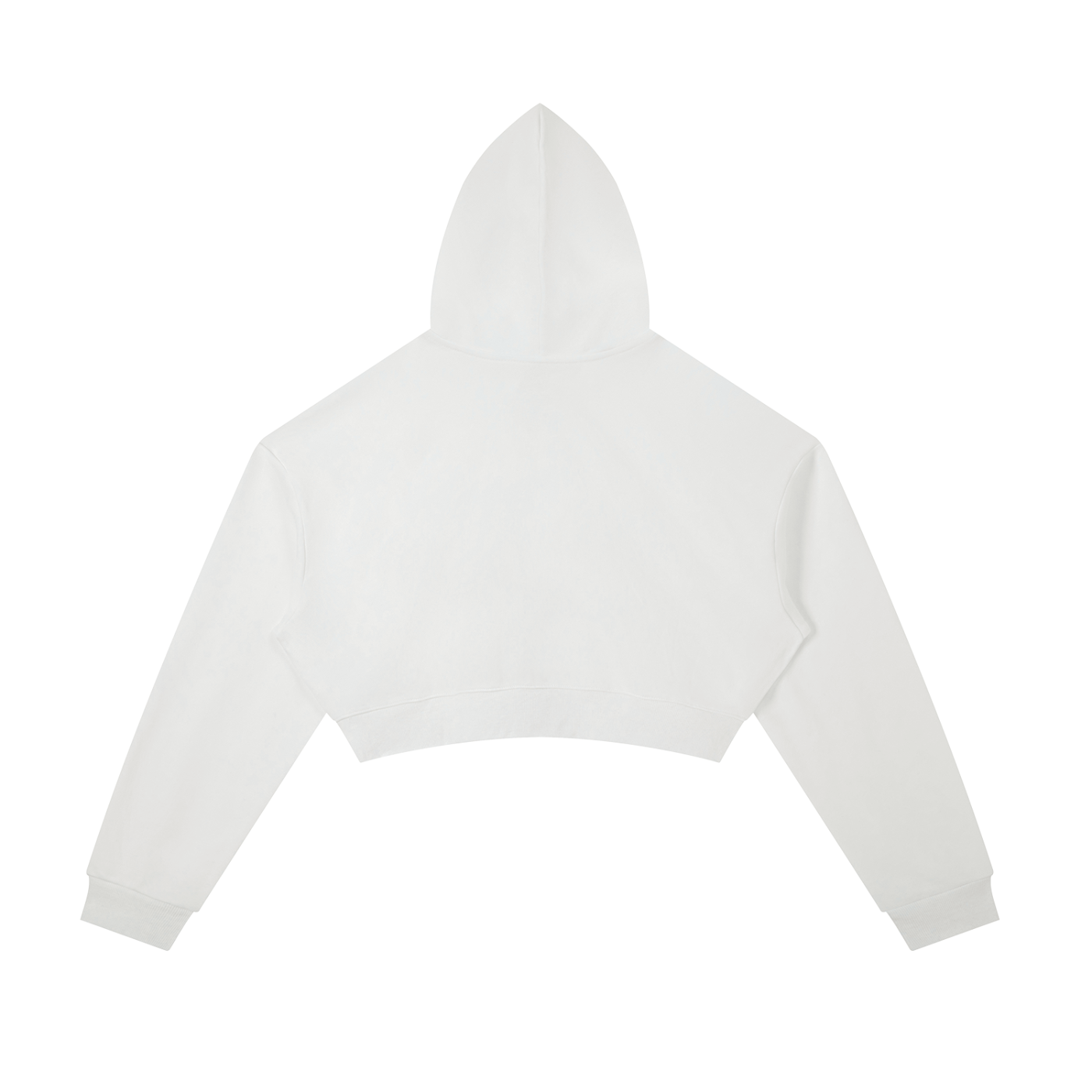 Women's Essential Cropped Zip-Up Hoodie