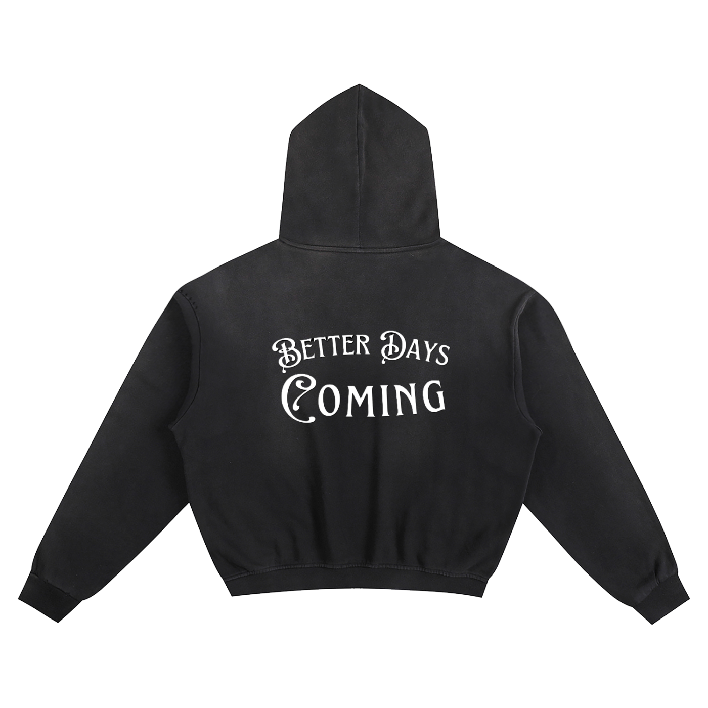 Unisex Sunfade Boxy Hoodie