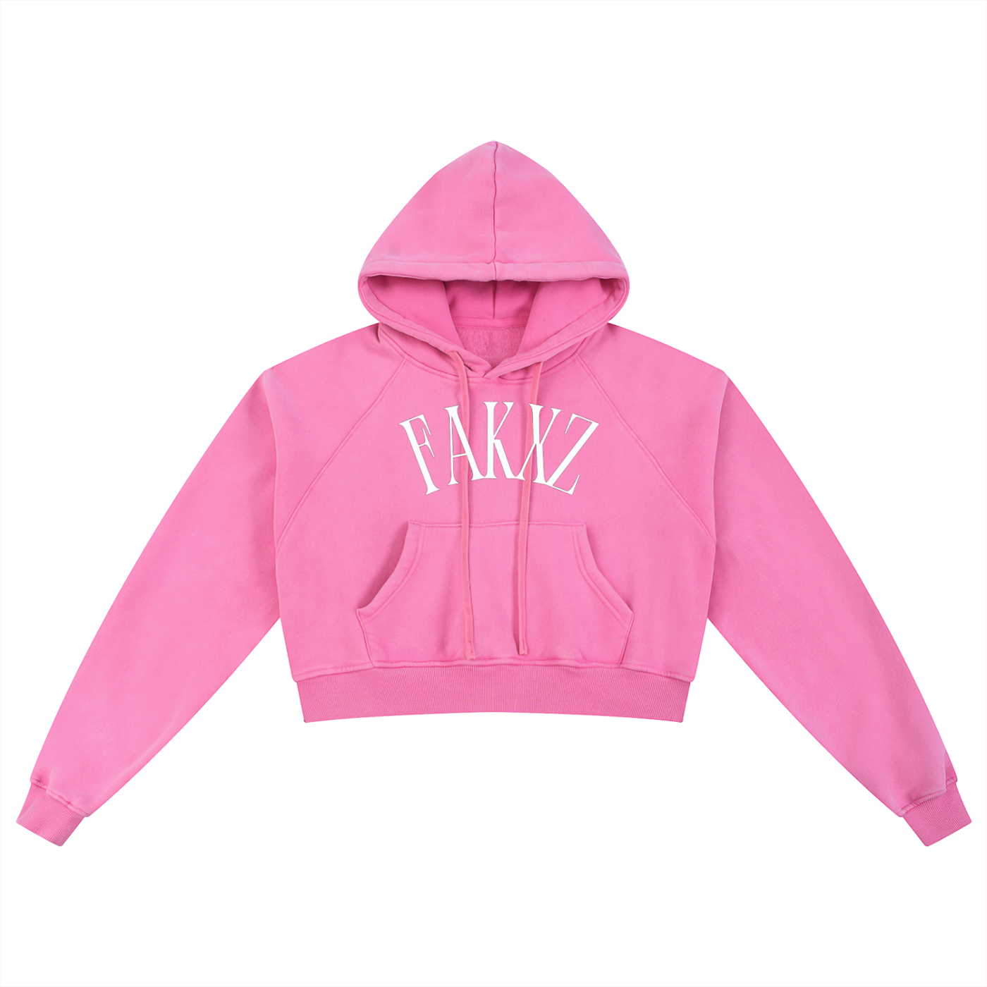 Women's Snow Washed Cropped Hoodie