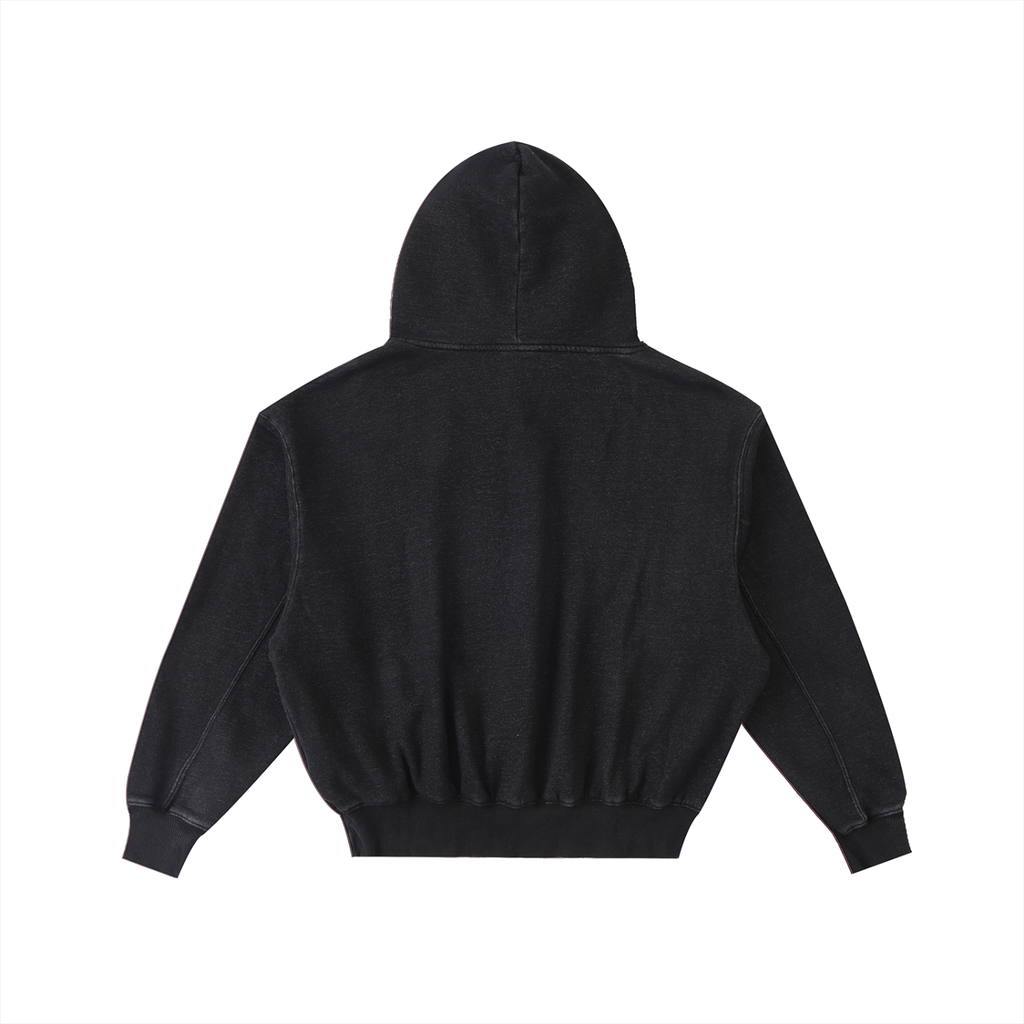Unisex Frayed Fleece Hoodie