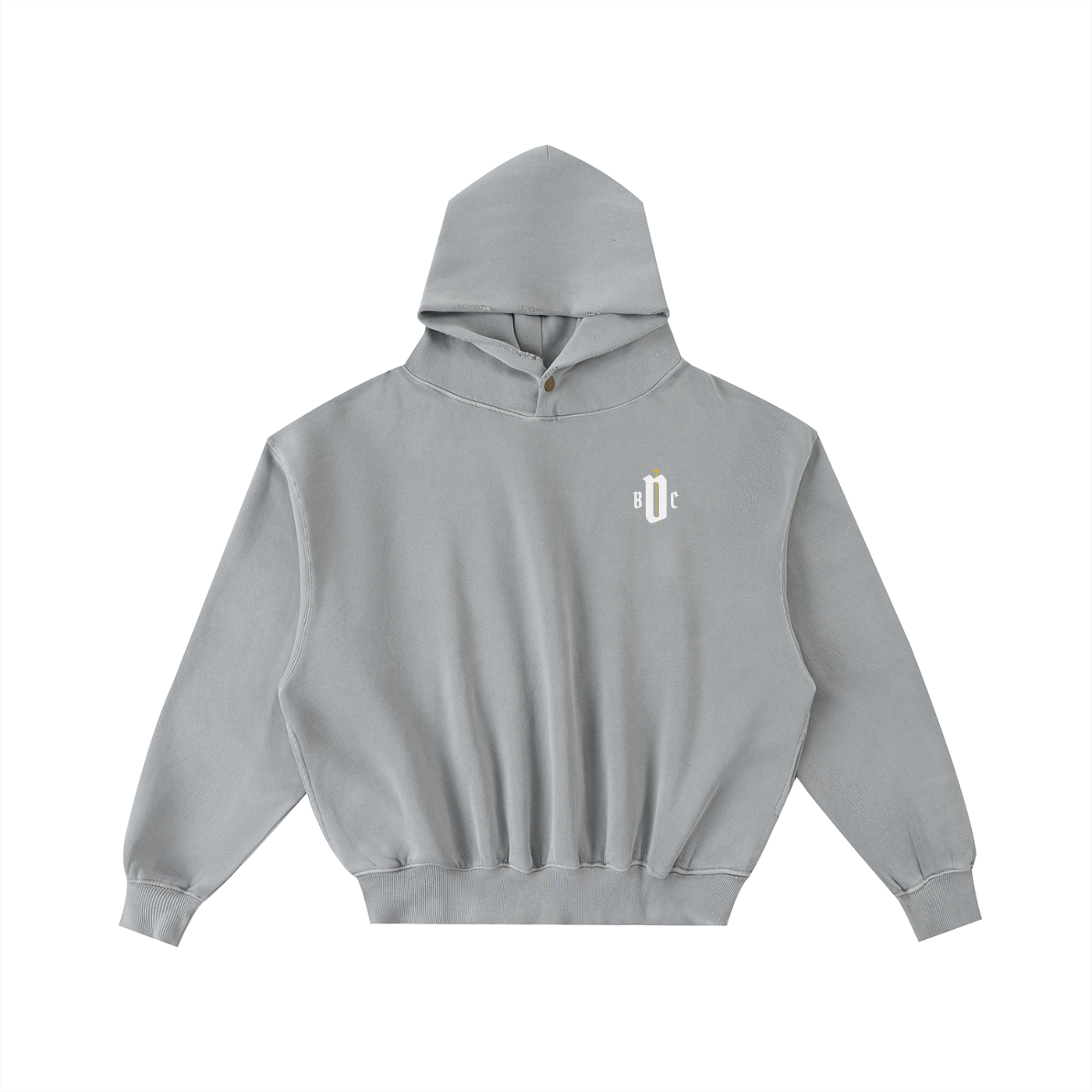 Unisex Frayed Fleece Hoodie