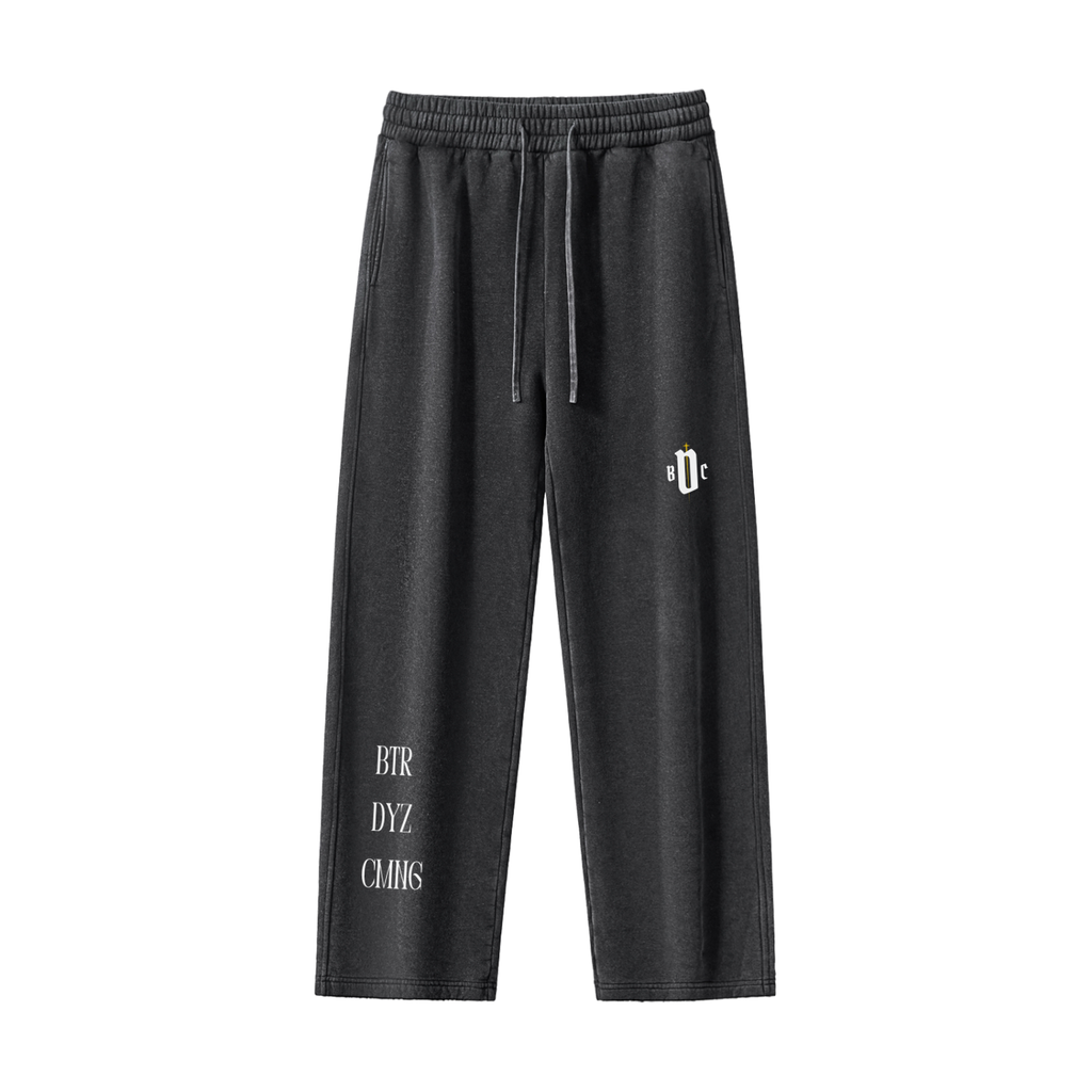 Unisex Frayed Fleece Sweatpants