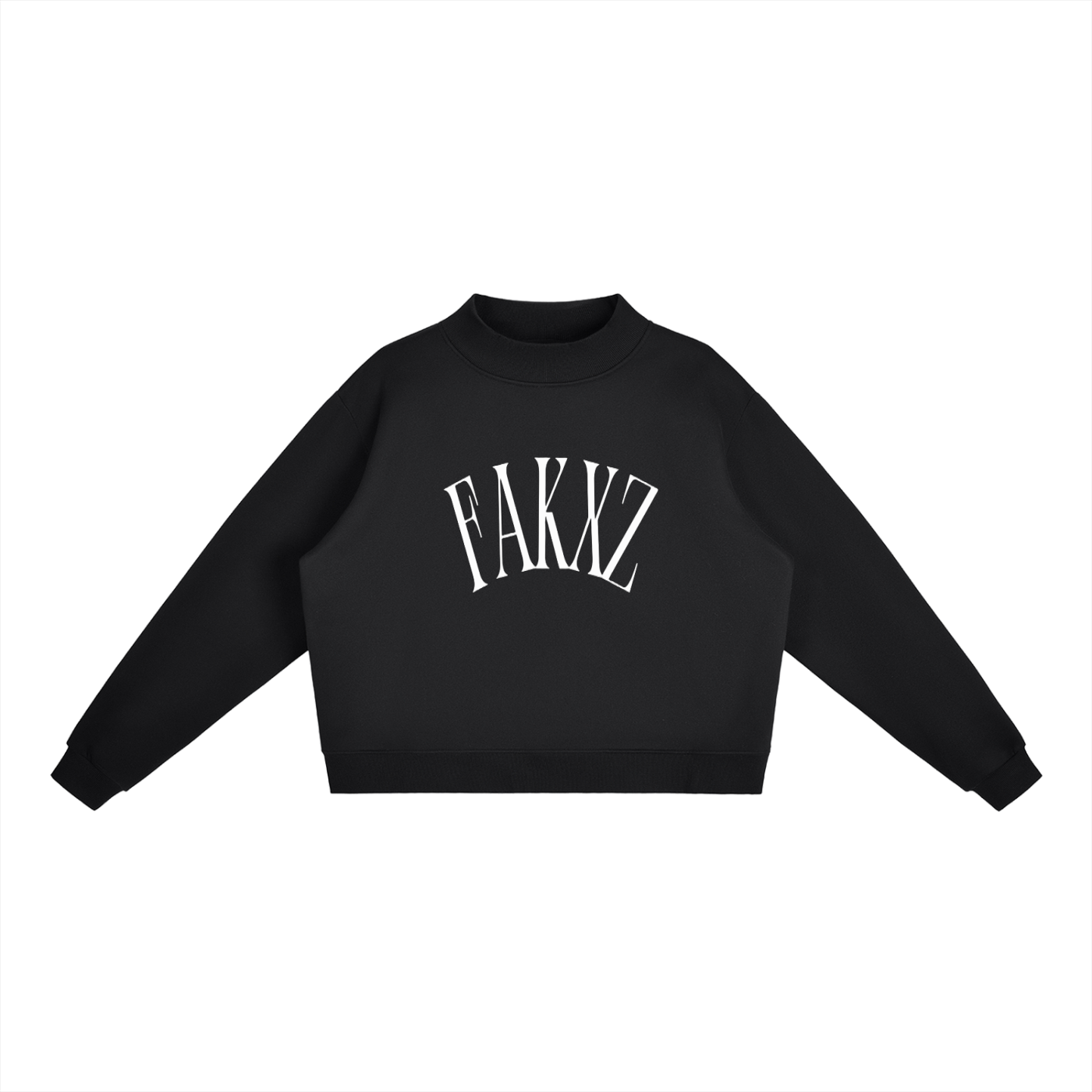 Women's Essential Mock-Neck Sweatshirt