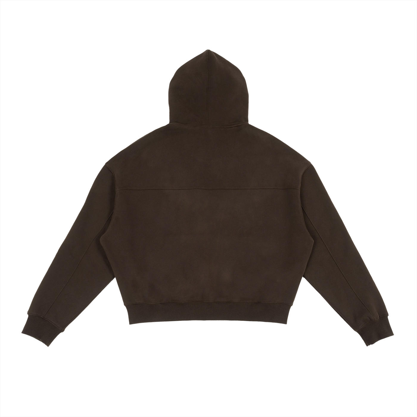 Unisex Fleece Zip-Up Boxy Hoodie