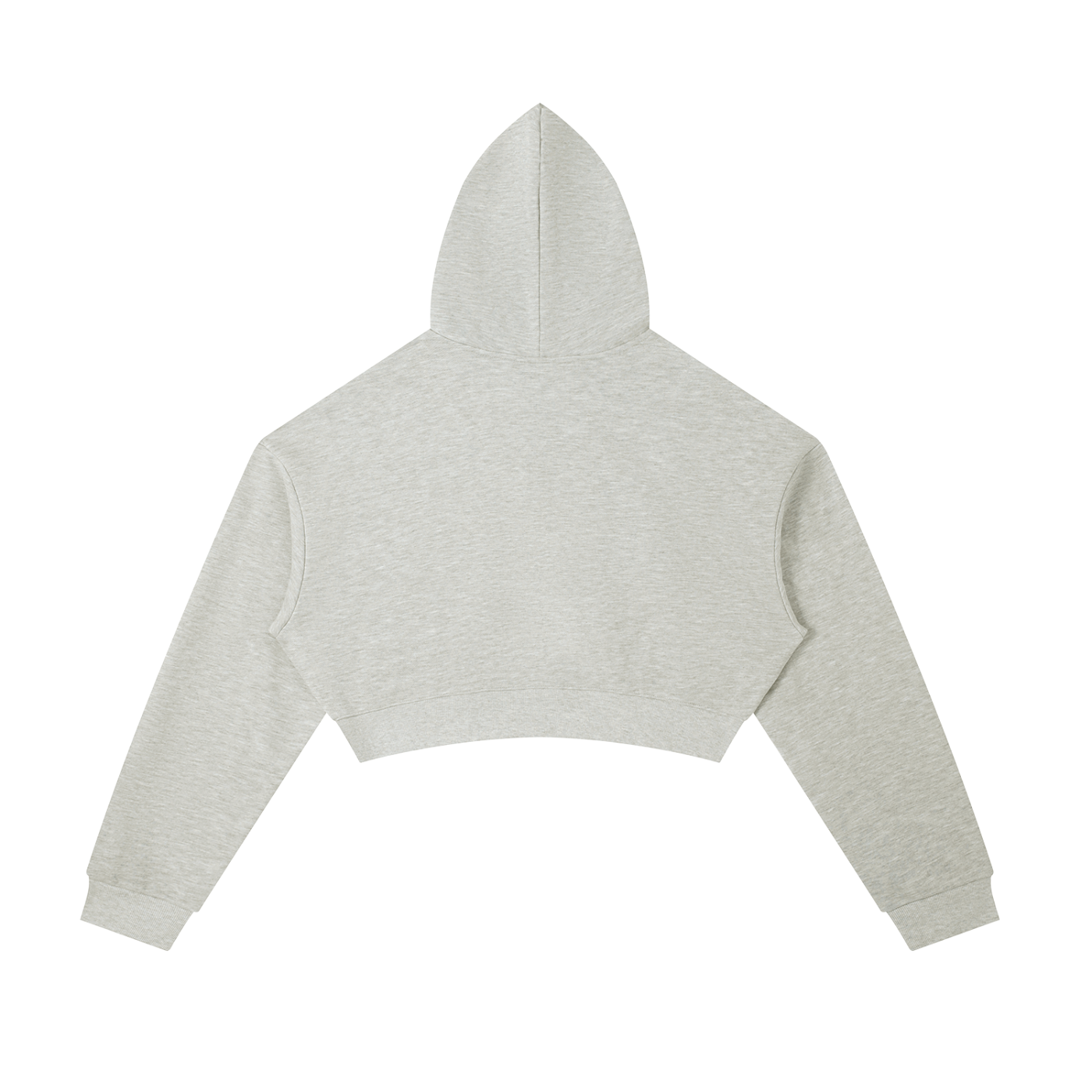 Women's Essential Cropped Zip-Up Hoodie