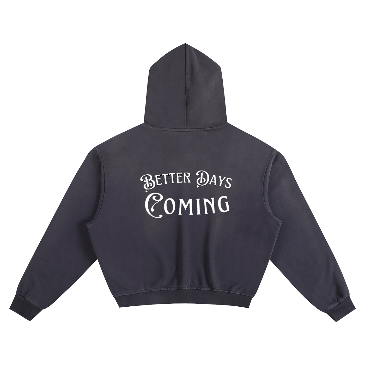 Unisex Sunfade Boxy Hoodie
