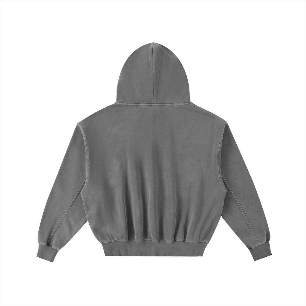 Unisex Frayed Fleece Hoodie
