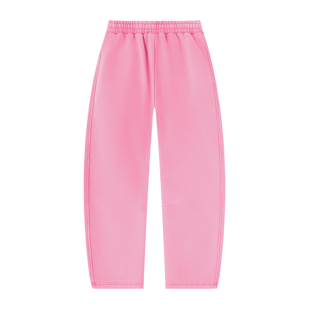 Barrel Leg Fleece Sweatpants